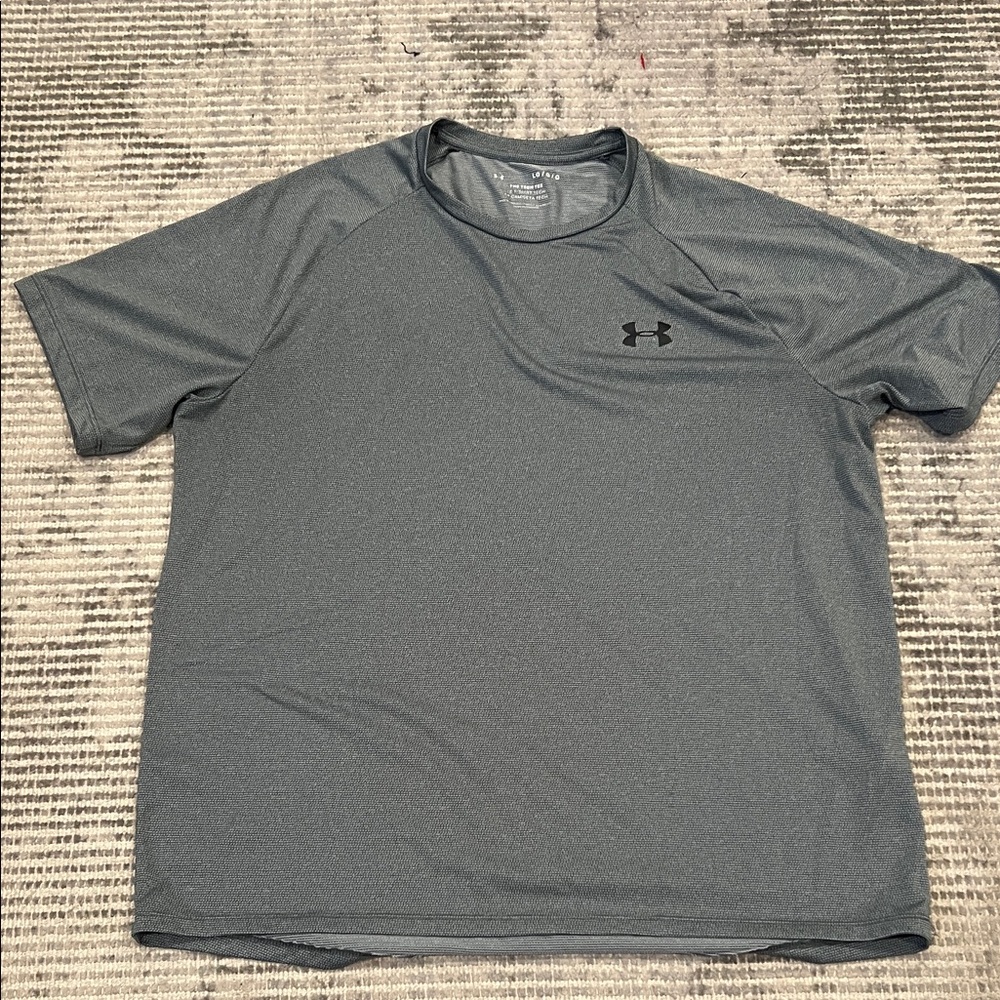 Under Armour Men's Charcoal Short Sleeve Tee